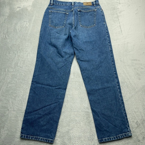 Lauren Ralph Lauren Straight Leg Jeans Womens Blue 8 Denim Cotton Streetwear - Picture 6 of 8